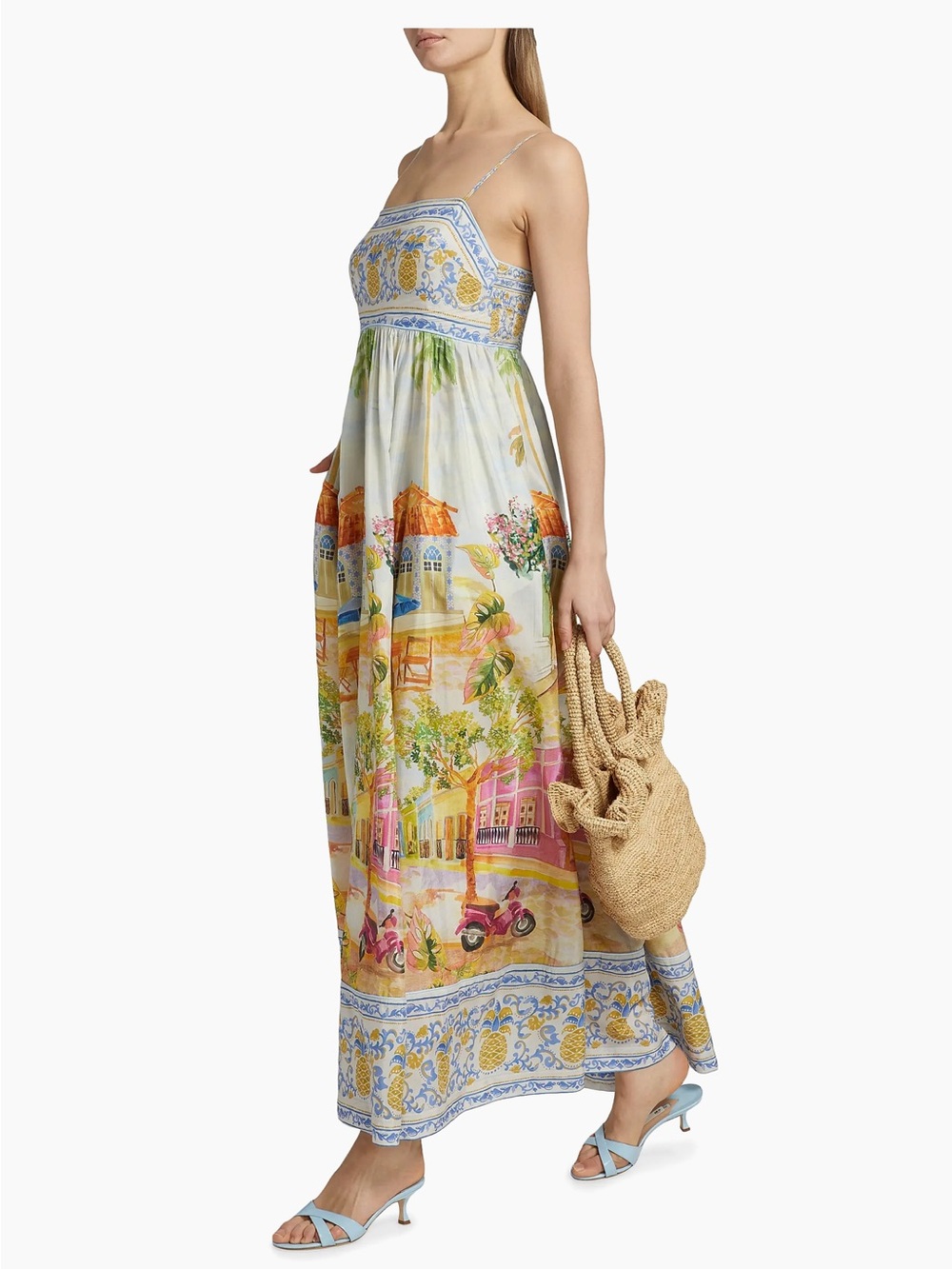 Farm Rio Aracarti Printed Maxi Dress Multicolor - Picture 2 of 10